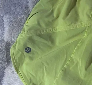 Lululemon EUC  Track That HR 3” Short Sonic Yellow thumbnail 5