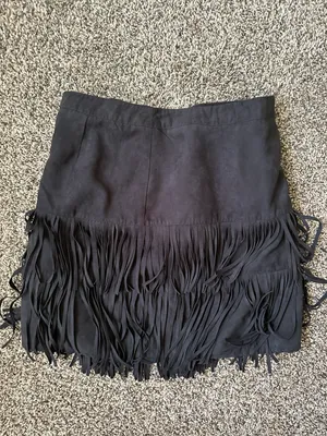 Buckle Western Fringe Skirt thumbnail 3