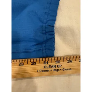 Sand Knit High Rise Pull On Crop Pants Striped Blue Red Medium Athleisure thumbnail 9