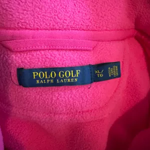 BTG Polo Golf Ralph Lauren Fleece Vest XL Pink Full Zip Layering Preppy Luxury thumbnail 5