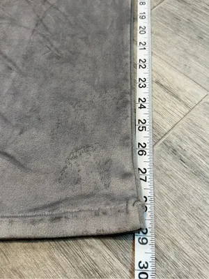 SKIMS Velour Velvet Gray Wide Leg Pants Sweatpants Size Small Cozy Soft Cuddle thumbnail 7