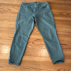 GAP Women's Green Skinny Jeans, 33 tall thumbnail 1