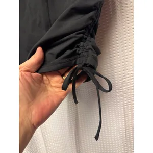 Full Send Womens Black Ruched Side Cinch High Waisted‎ Athletic Shorts Size Med thumbnail 5