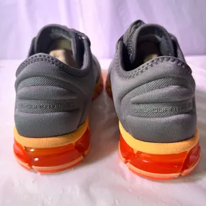 ASICS Men's Athletic Shoes in Gray and Orange thumbnail 6