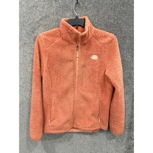 The North Face Women Fleece Jacket Large Orange Osito Full Zip High Pile Soft thumbnail 3