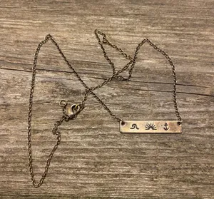 ‼️Pura Vida Stamped Bar Necklace‼️ thumbnail 1