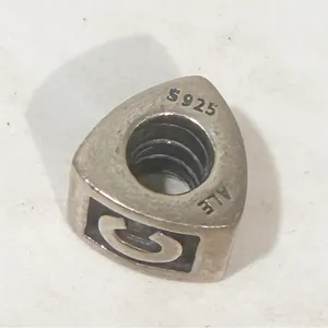 PANDORA 925 Sterling Silver Charm ALPHABET LETTER‎ Initial C thumbnail 2
