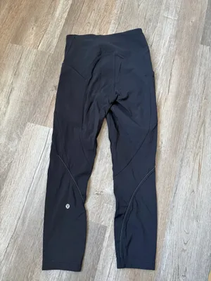 Lululemon Leggings Compression Pants Workout Black Size 4 thumbnail 4