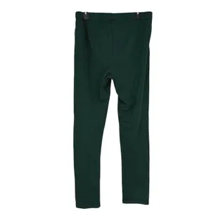 Roots Outdoors‎ Sweatpants Green Fleece Joggers Logo Small Cozy thumbnail 2