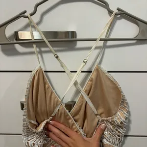 Lulus Lele White and Silver Sequin Mini Dress thumbnail 6