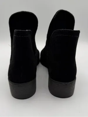 Coconuts by Matisse Pronto Black Suede Cutout Ankle Boots Womens 6.5 thumbnail 4