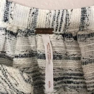 Free People Women's Henley Textured Striped Pullover Top Small thumbnail 7