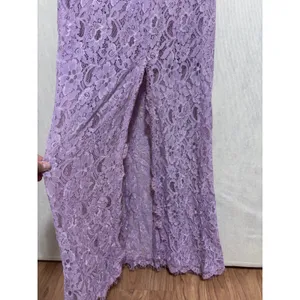 NWT JJ's House Lace Full Length Dress Womens 14 Wisteria Formal‎ Wedding Event thumbnail 15