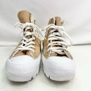Converse Chuck Taylor Tan Lugged High Top Sherpa Lined Sneakers Women’s Size 8 thumbnail 2