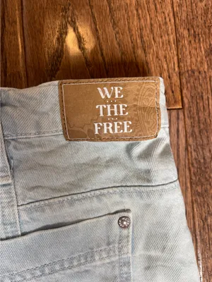 Free People Jean Shorts thumbnail 5
