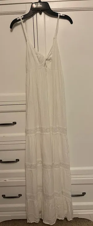 White Maxi Dress Arizona thumbnail 1
