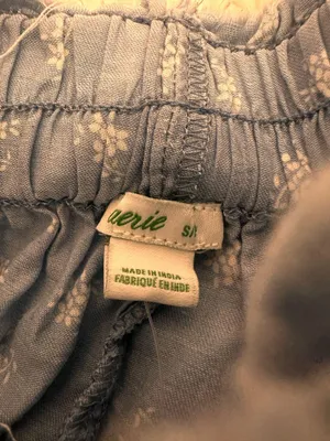 Aerie Ruffle Skirt Mini Blue thumbnail 4