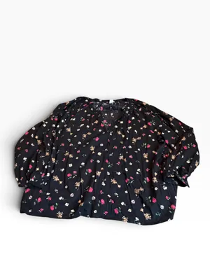 OLD NAVY floral blouse thumbnail 2