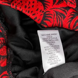 Cato Skirt Size Large Red Black Asymmetrical Whimsigoth Witchy Vamp Romantic thumbnail 7