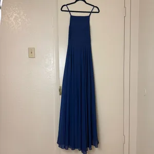 Lulus Mythical Kind of Love Navy Maxi Dress Size M thumbnail 3