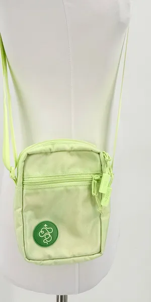 Baboon To The Moon 1.2L Sling Bag Light Green Nylon Crossbody Travel Hike Mini thumbnail 1