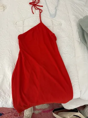 Camille open back mini dress thumbnail 3