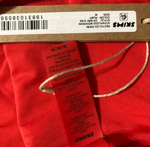 SKIMS Ruby Red Monokini One Piece Swimsuit  thumbnail 6