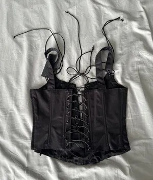 Widow Dolls Kill Forgotten Love Corset Top Size Small ($59) thumbnail 6