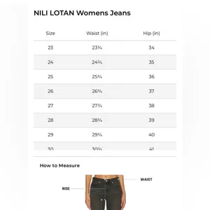 Nili Lotan Salome Wide Leg Jeans 27 Dark Wash High Rise Made in USA Cotton Denim thumbnail 12