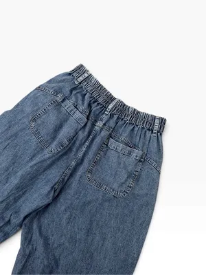 We The Free Medium We The Free Ridley Pull On Cropped Baggy Barrel Jeans S thumbnail 8