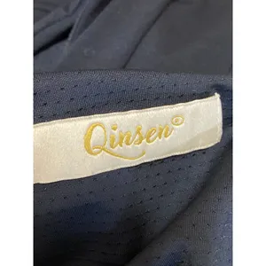 Qinsen Women's Black Sleeveless Square Neck Skinny Activewear Yoga Jumpsuit Sz S thumbnail 3