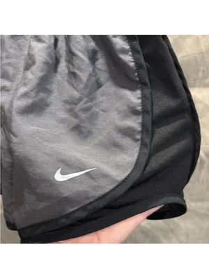 Nike Women's Black and Gray Athletic Shorts thumbnail 5