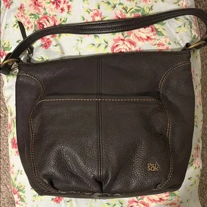 The Sak Brown Leather shoulder Bag thumbnail 1