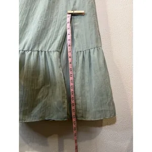 ASTR The Label Sage Green Off The Shoulder Midi Dress Small thumbnail 6
