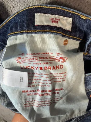 Lucky Brand Easy Rider Boot Jeans Size 8/29 Medium Wash Bootcut Denim Non Ripped thumbnail 3