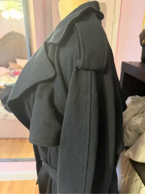 SKIMS boyfriend fleece Trench Coat thumbnail 2