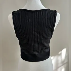 Aerie Offline Ribbed Sports Bra Long Line Top thumbnail 4