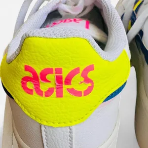 ASICS Japan S PF White Navy Yellow Platform Sneakers Size thumbnail 4