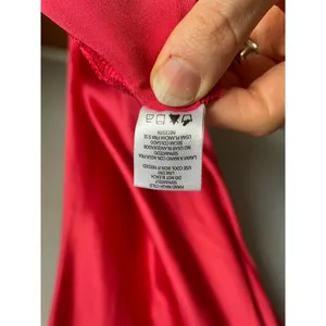 Tahari Bright Pink Slip Dress size Medium Wedding Guest Cocktail Slinky Summer‎ thumbnail 8