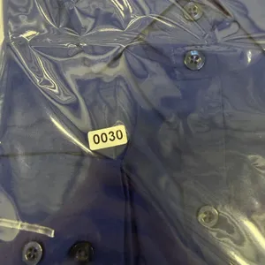 Womens Royal Blue Button Up Long Sleeve Collared Blouse Office Work Shirt size L thumbnail 6