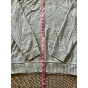 Lululemon Women's All Yours Full Zip Gray Hoodie‎ Size 4 thumbnail 9