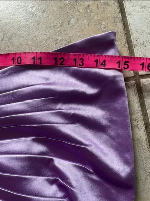 Retrofete Dehl Mini Satin Skirt Lilac thumbnail 15