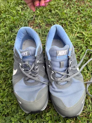 Nike Dual Fusion TR Gray Blue Running Training Shoes Women’s 9.5 Athletic thumbnail 7