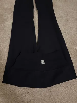 Avalanche Jogger Leggings Black Pockets Drawstring Waist thumbnail 4