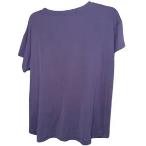 Stylus Hi-Low T-Shirt Size L Purple Short Sleeve thumbnail 3