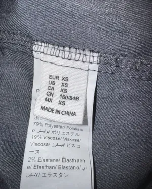 White Fox Black Denim Jeans thumbnail 4