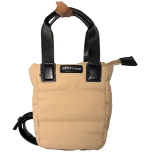 Max Studio Matte Puffer Nylon Crossbody/Tote Mini thumbnail 1
