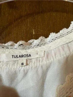 Tularosa Noah Romper in White Multi thumbnail 3