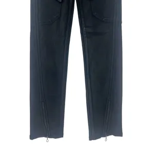 PAIGE Stella Black Coated Cargo Straight Leg Pants Size‎ 23 thumbnail 8