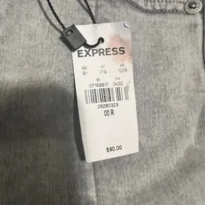 Express Mid Rise Skinny Jeans‎ Gray Wash Denim Womens Size 00R thumbnail 2